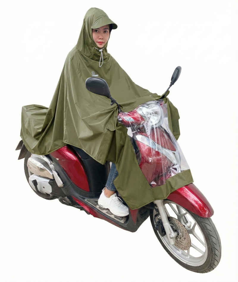 Áo mưa choàng kính 06